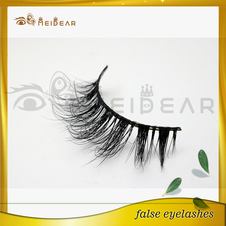 Factory supply  custom package private label 3d mink eyelashes 